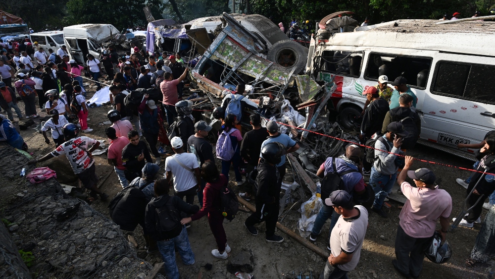 Colombia road bombing death toll rises to 20	